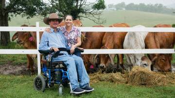 Rob Cook and his wife Sarah have lived incredibly fulfilling lives despite Rob being bound to a wheelchair. Picture by Ellouise Bailey 