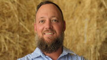 Toowoomba Hay Farm Manager, Shaun Hann Picture: Supplied