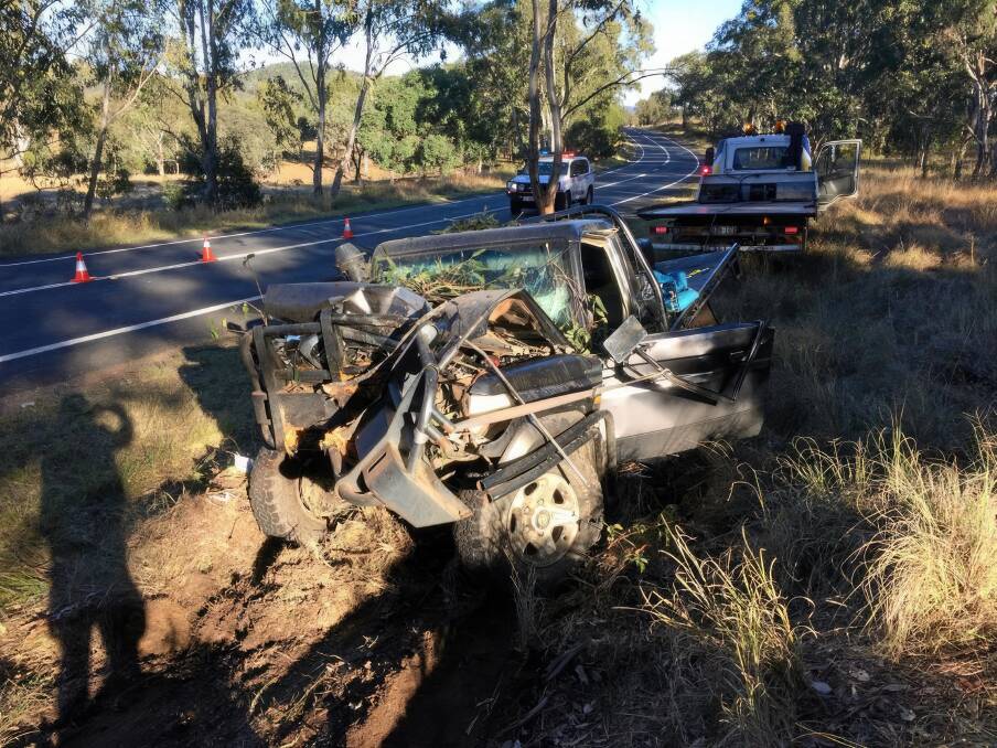 Most road deaths in Queensland occur on regional roads. Picture by QPS