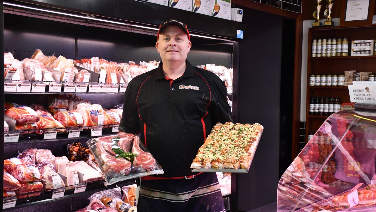 Roma butcher Adam Burke celebrated ten years in town last month after moving from Ireland in 2012. Picture: Clare Adcock