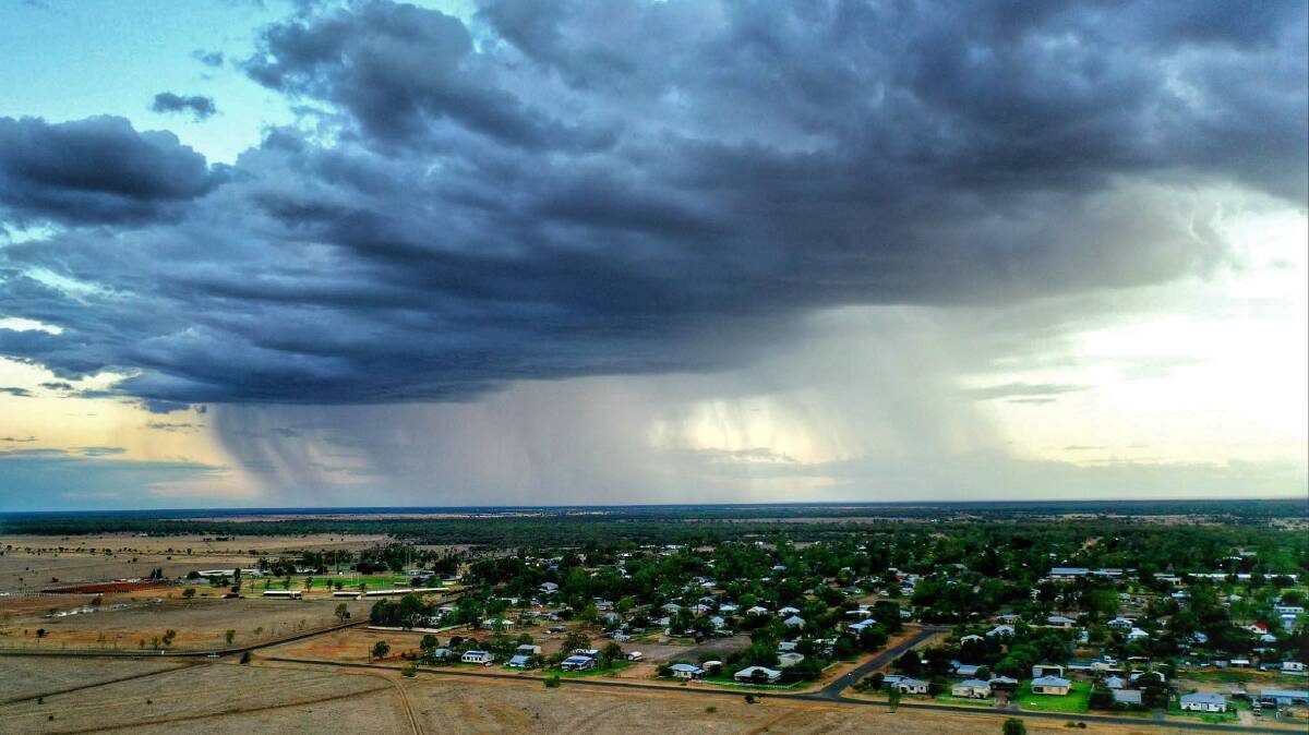 While they have received rain, there are no dark clouds looming on the Blackall property market. Picture: Sally Gall