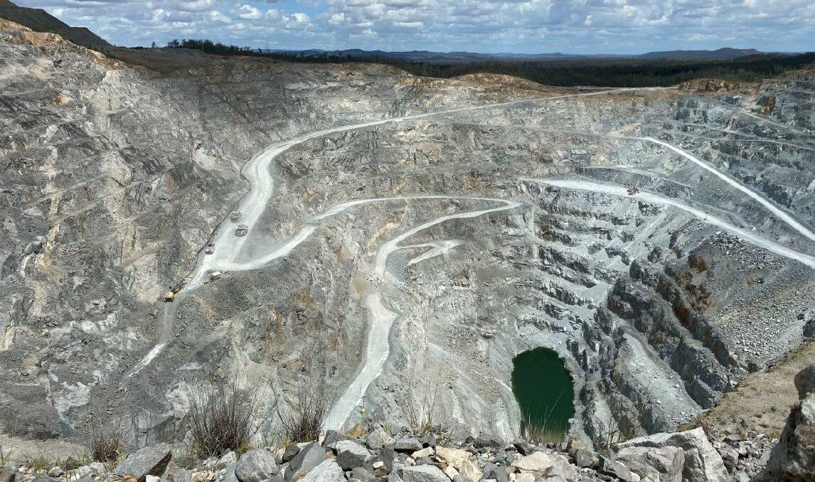 The Mt Rawdon gold mine near Mt Perry will soon complete operations. Picture: Evolution Mining