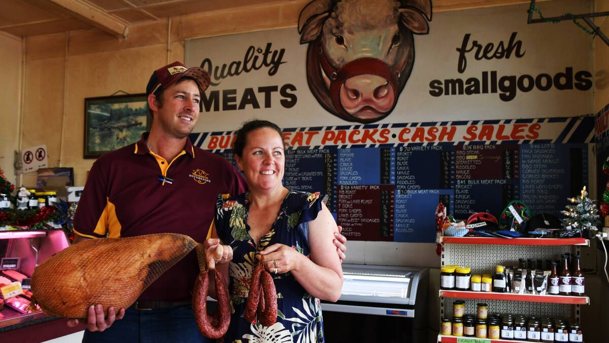 Mic and Pam Kerr want their community to have quality locally sourced food. Picture: Brad Marsellos