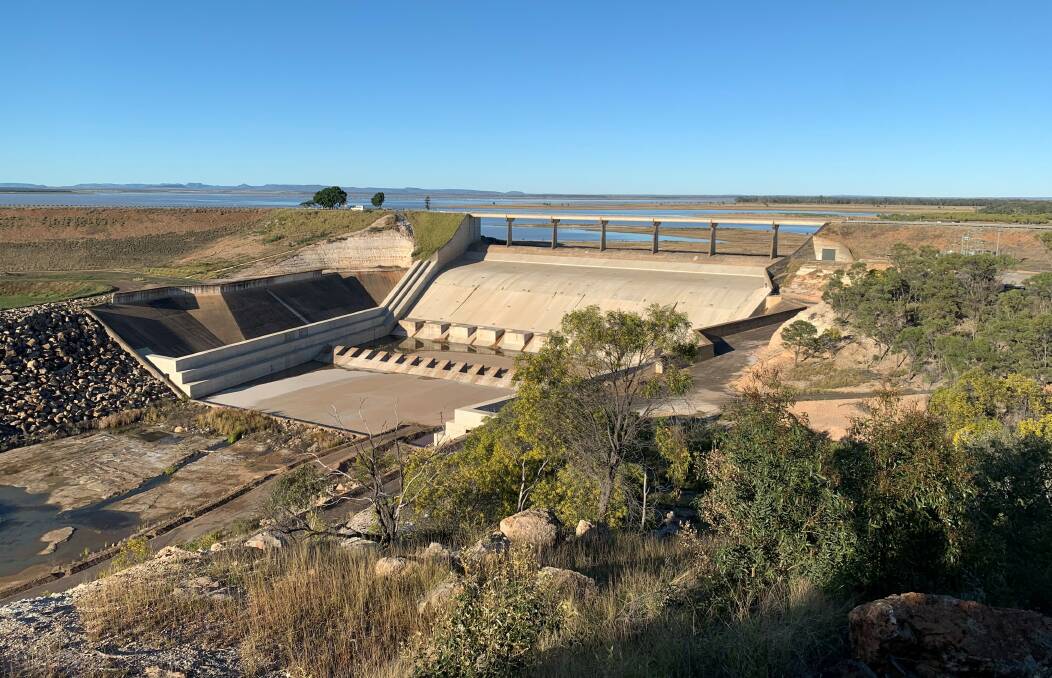 Fairbairn Dam. Picture supplied by Sunwater