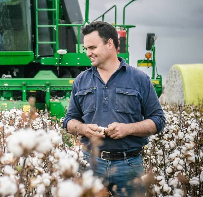 Cotton Australia chairman and Emerald cotton grower, Nigel Burnett. Picture by Kelly Butterworth.