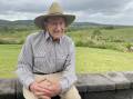 Sir Graham McCamley on his property, Bondoola Meadows, outside Yeppoon. Picture: Judith Maizey