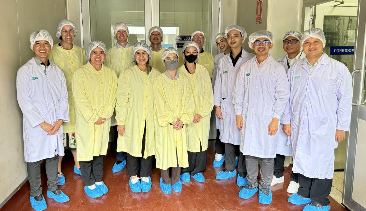 Thailand's Government Pharmaceutical Organisation site meeting with the CSIRO Biomanufacturing team focused on Active Pharmaceutical Ingredients and medicine manufacture. Picture supplied.