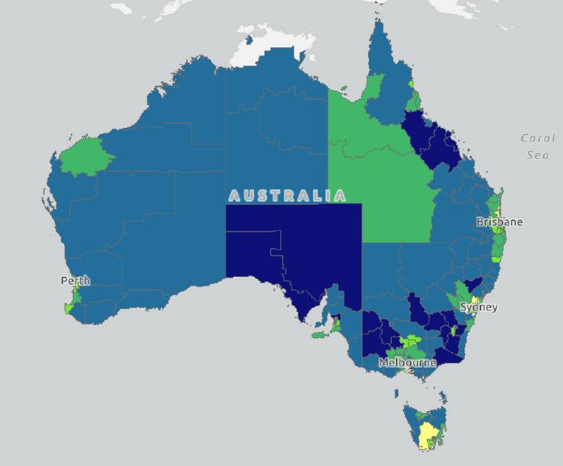 Rural, regional and remote areas are lagging behind when it comes to relative need and access to mental health services. Picture supplied.