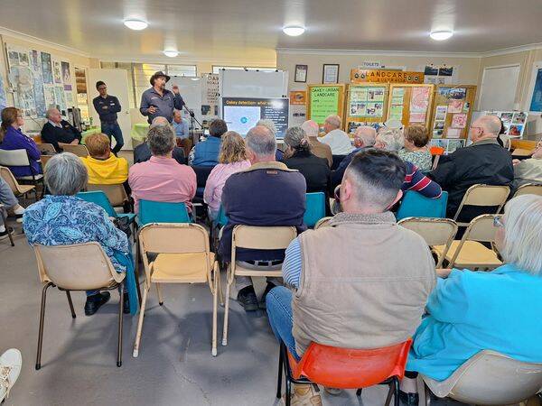 On May 2, 2024 AgForce staff and a representative of the AgForce Biosecurity Committee attended a community update held in Oakey by the National Fire Ant Eradication Program. Picture: Supplied