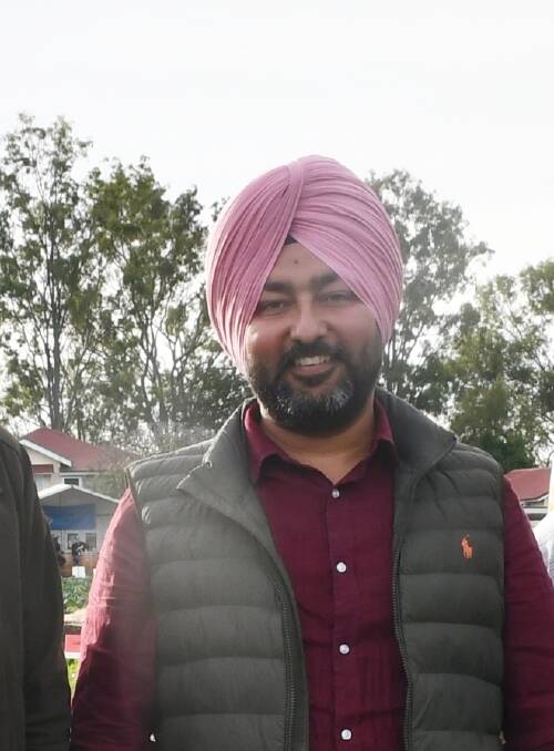 Gurpreet Singh who grows vegetables in South Australia, said harsh weather conditions were a constant concern for his agribusiness. Picture: Alison Paterson 