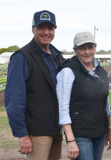 Growers Troy and Sharee Parchert said unskilled labour costs were an increasing expense and concern. Picture: Alison Paterson 