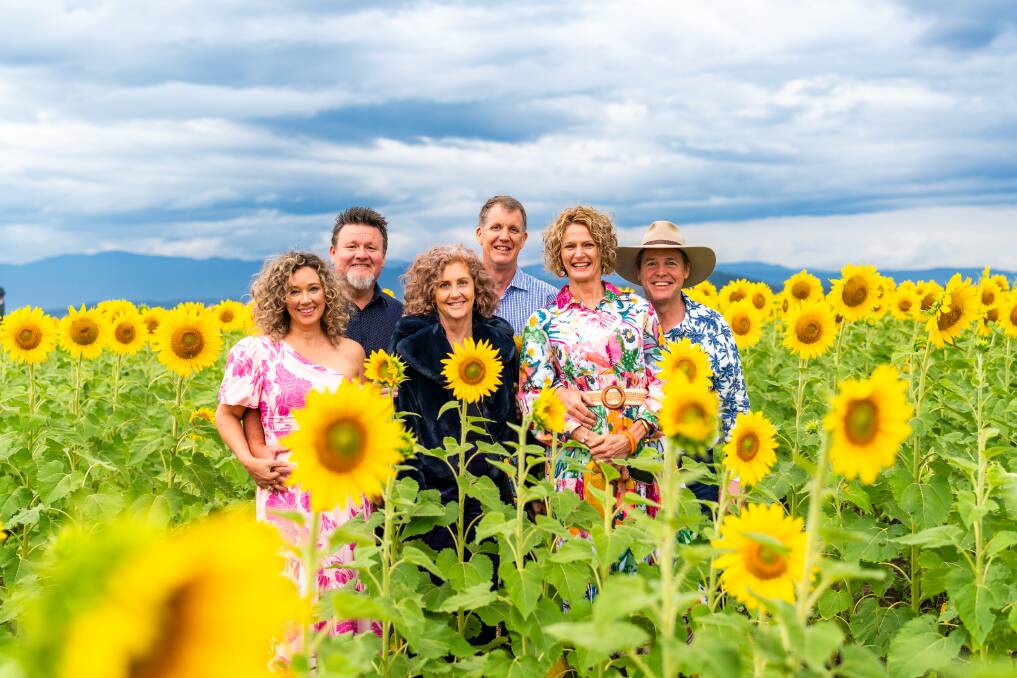Scenic Rim locals enjoying the festival at Kalbar Sunflowers on the weekend. Picture by Vinoraa Photography