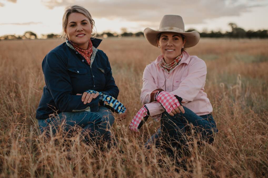 Shona Larkin and Angie Nisbet want rural women to prioritise skin checks and use sun protection. Picture: Maddie Brown