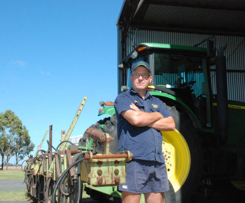 Peter Waddell, Nyerin, Bowenville, has decided not to his plant mung beans on the recent rainfall amount of 25mm preferring to wait for a higher soil moisture profile. 
