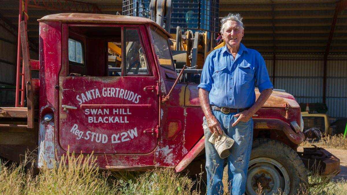 Blackall Santa Gertrudis breeder Terry Russell. Picture: Supplied