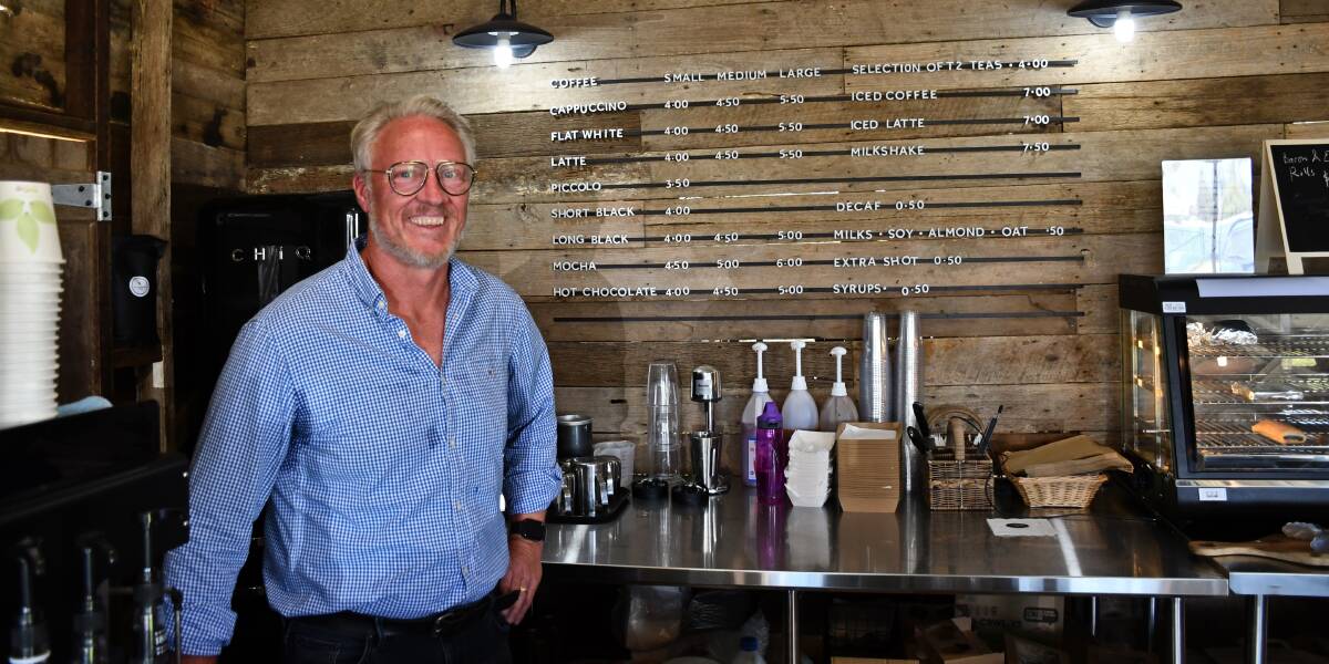 Wheatsheaf Hotel manager Andrew Small in the newly opened Wheatsheaf Store in East Greenmount. Picture: Billy Jupp