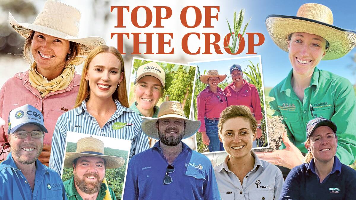 Meet some of the state's leading young agronomists. Pictures supplied. 