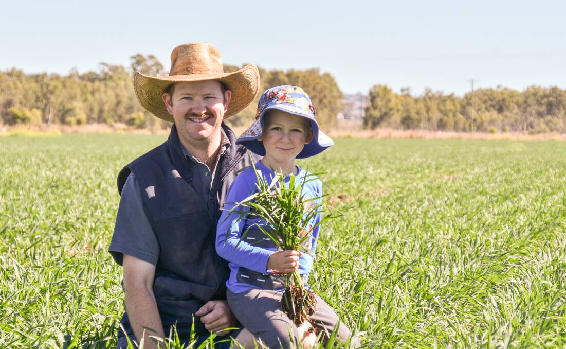 The Muller family have been striving to improve their grain production practices for many years. Picture: Ben Harden 