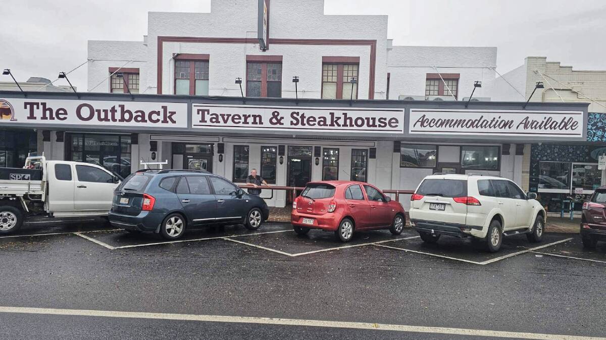 The Outback Tavern & Steakhouse is located in the main street of Emerald. Picture supplied. 