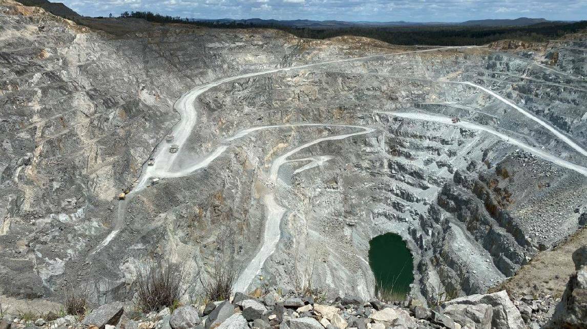 The Mt Rawdon gold mine near Mt Perry will soon complete operations. Picture: Evolution Mining 