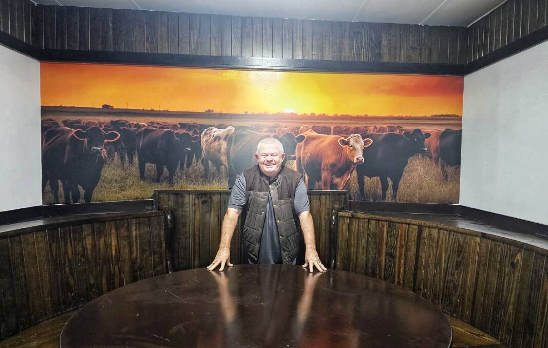 Neale Parry highlighted the extensive renovations undertaken to bring the central Queensland pub up to contemporary standards. Pictures supplied. 