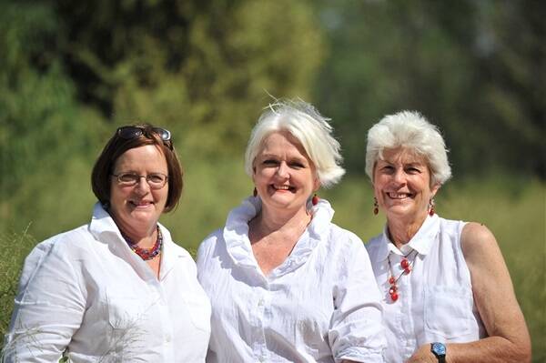 Mary Woods, Mary Carrigan and Liz Wood are the three women behind Tie Up the Black Dog (TUBD) based in Goondiwindi. 