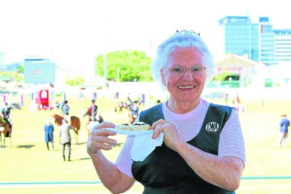 Oxley branch president Jean Harrop is commonly referred to among the QCWA kitchen as the “scone queen”.