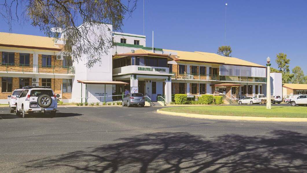 Queensland Country Life file picture of the Charleville Hospital. 