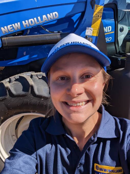 New Holland ANZ PLM product manager Melody Labinsky will give a series'Tech Talks' at FarmFest in Toowoomba, next week. Picture supplied. 