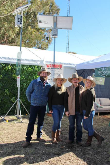 John, Jane, James and Tara Hill, Land Watch Australia. Picture: Melody Labinsky 