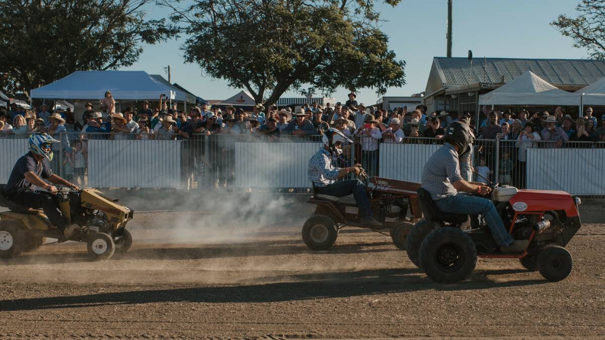 The Richmond Mower Race is always a crowd favourite. Picture: Maddie Brown Photography