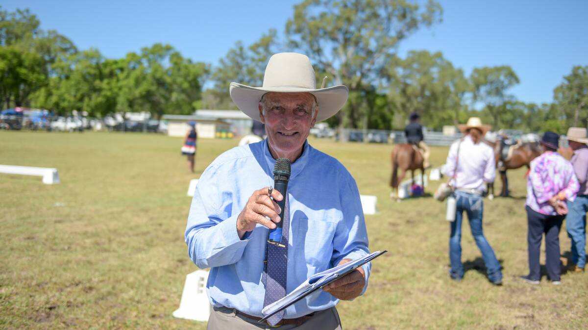 Forget Ray Warren, Maryborough's Len Jansan is the voice of events in the Wide Bay Burnett. Picture: Lucy Kinbacher 