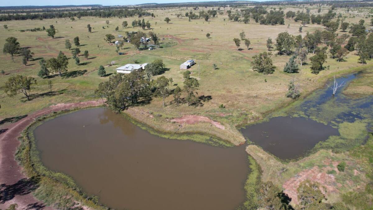 A Western Downs property has sold at auction for $1565/acre. Picture supplied