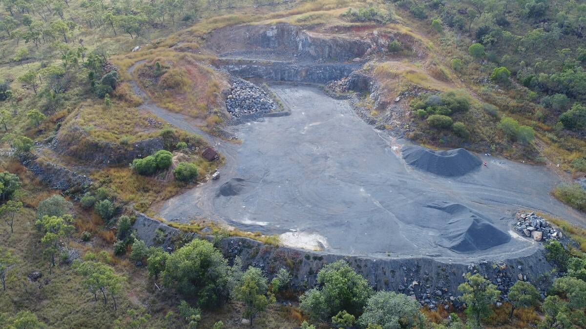 Nanyetta Park Hardrock and Alluvial Quarry is an operational, DTMR approved quarry. Picture - supplied