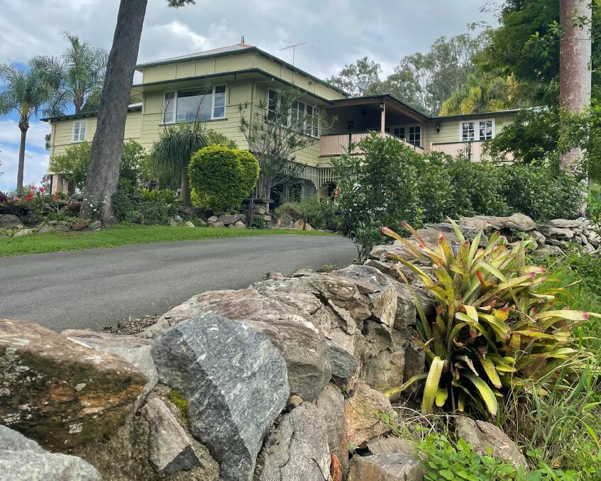 Built in the mid-1920s, the imposing Banyak Suka homestead has strong elements of being a Queenslander in design, but also has a Malaysian influence. 